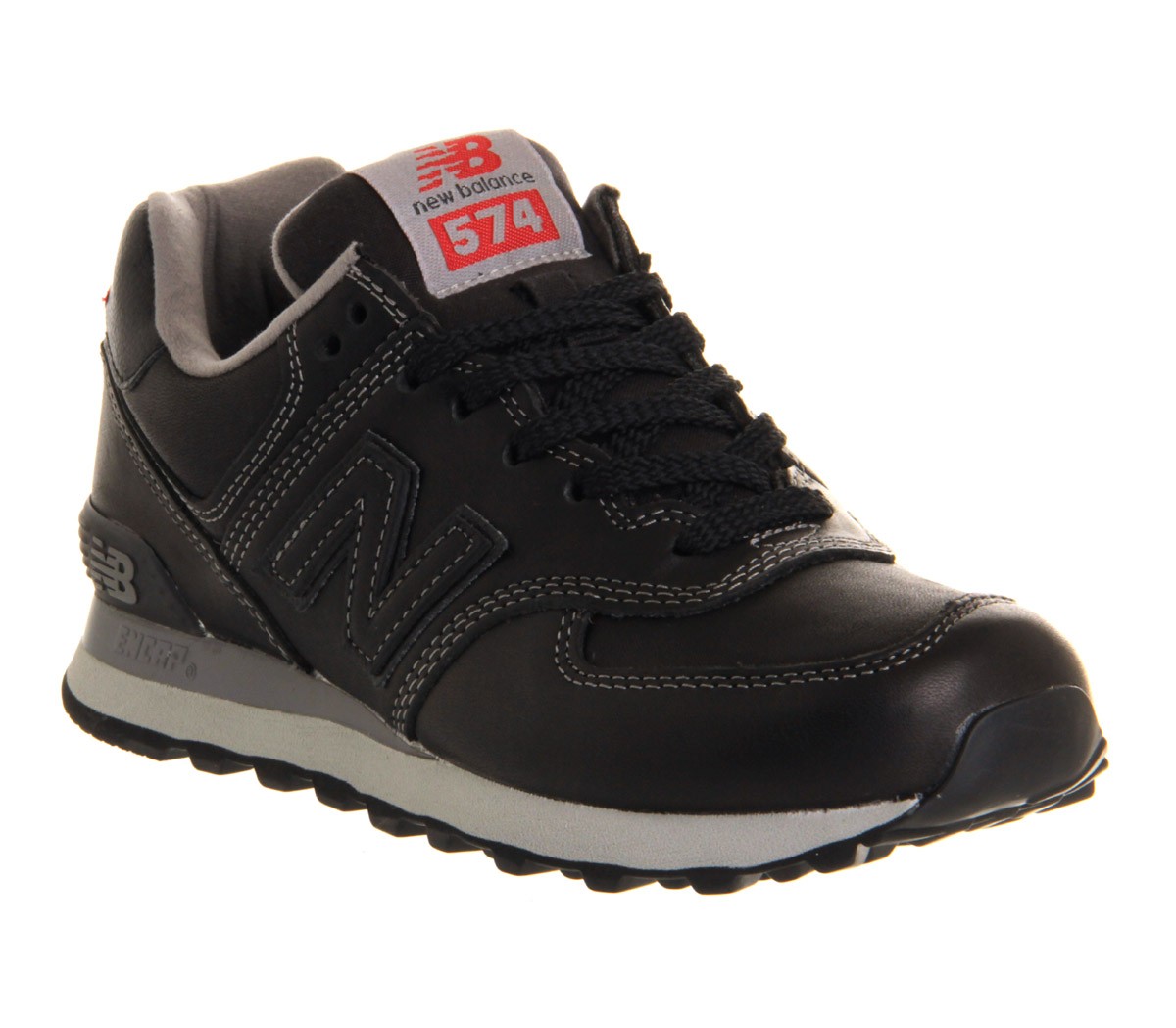 new balance 574 cuir noir homme